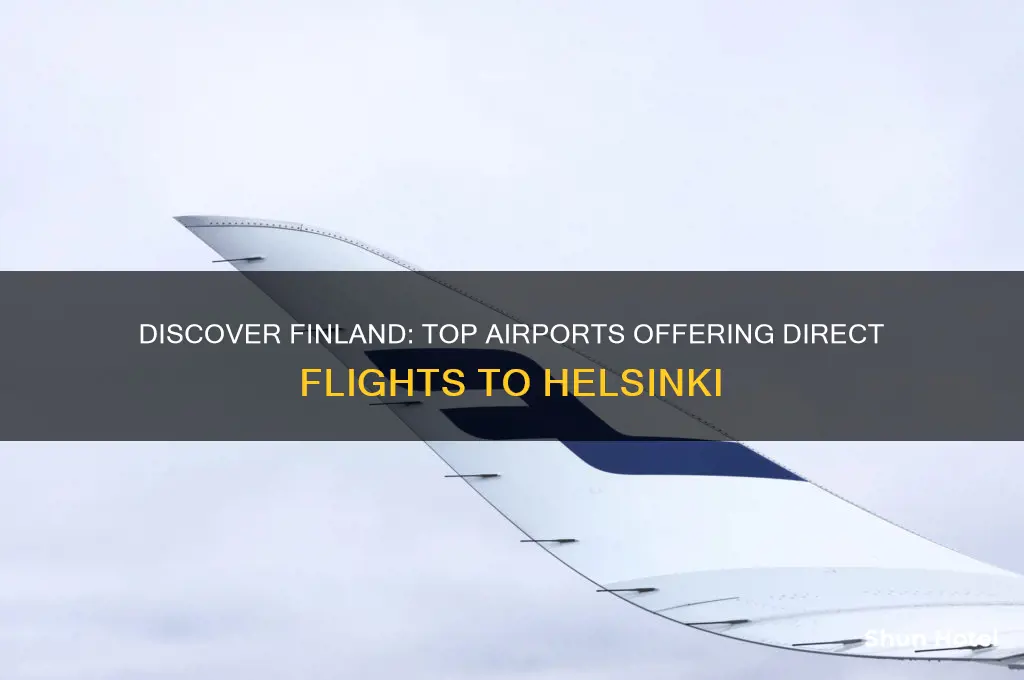 which airports fly to finland