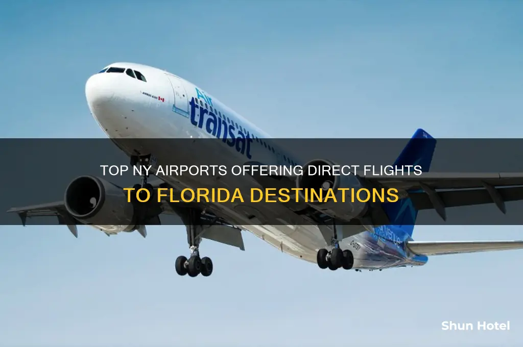 which airports fly to florida from ny