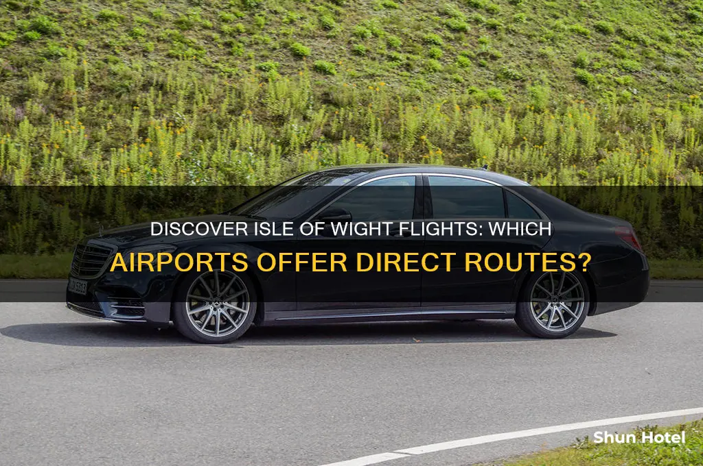 which airports fly to isle of wight