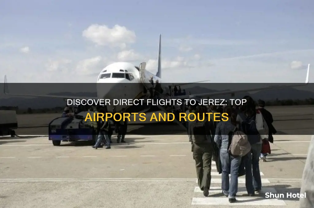 which airports fly to jerez