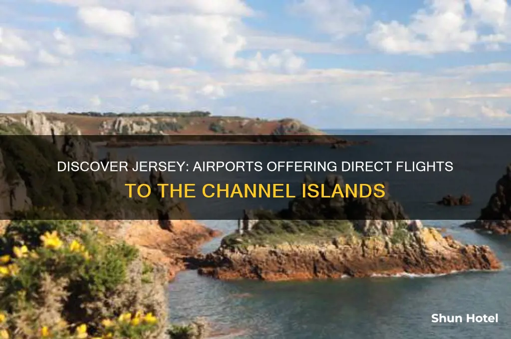 which airports fly to jersey channel islands