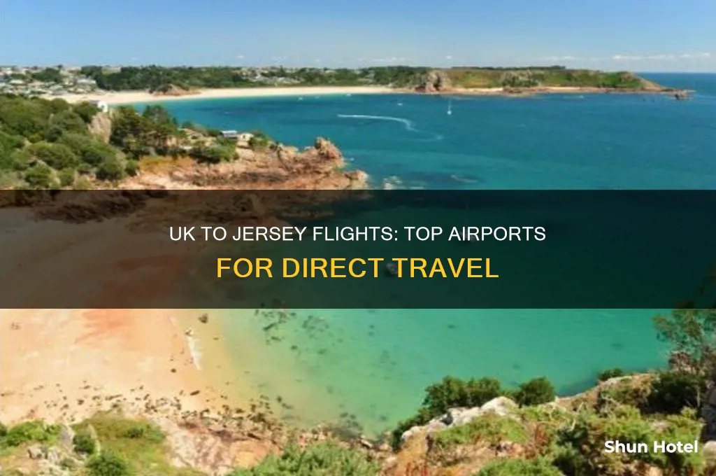which airports fly to jersey from uk