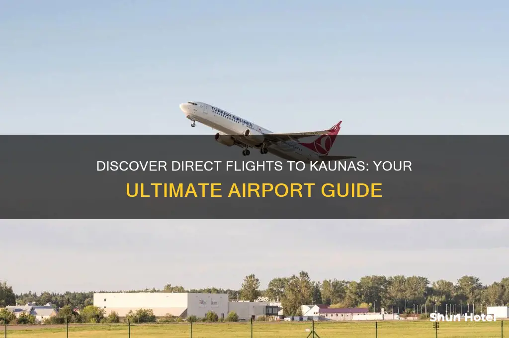 which airports fly to kaunas
