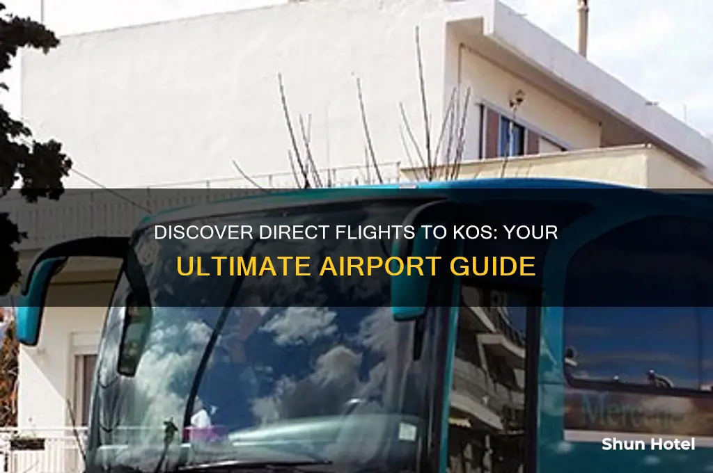 which airports fly to kos
