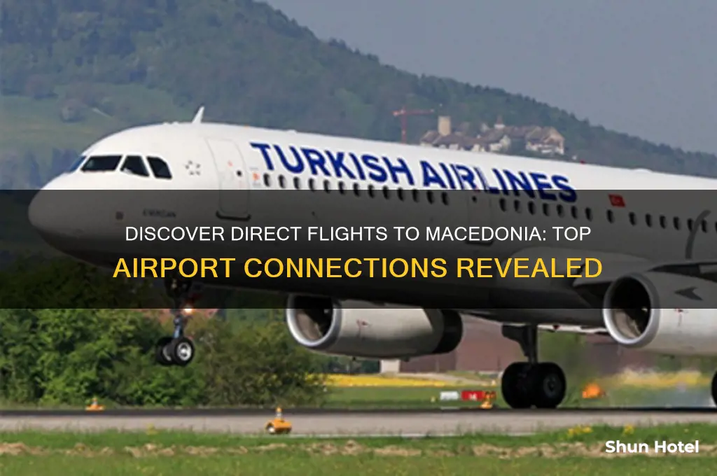 which airports fly to macedonia