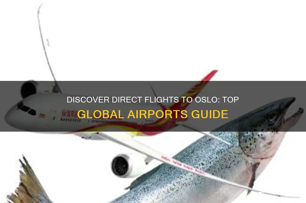 which airports fly to oslo