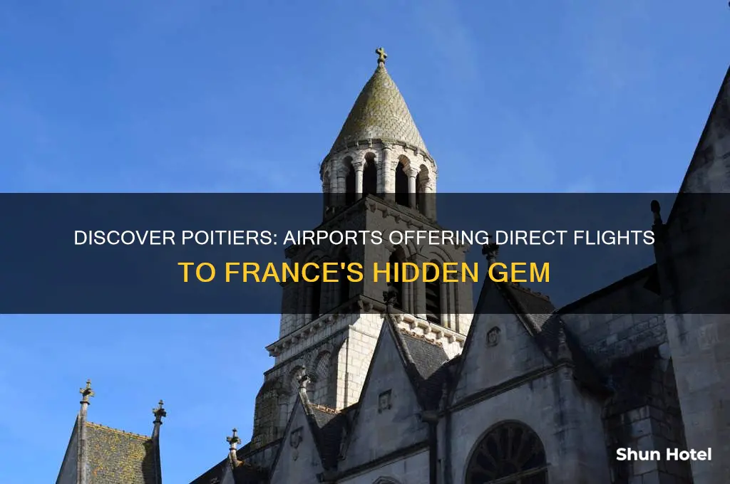 which airports fly to poitiers france