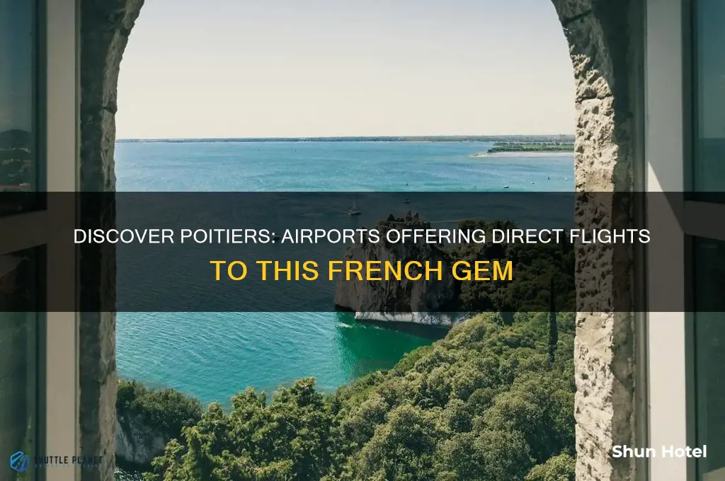 which airports fly to poitiers