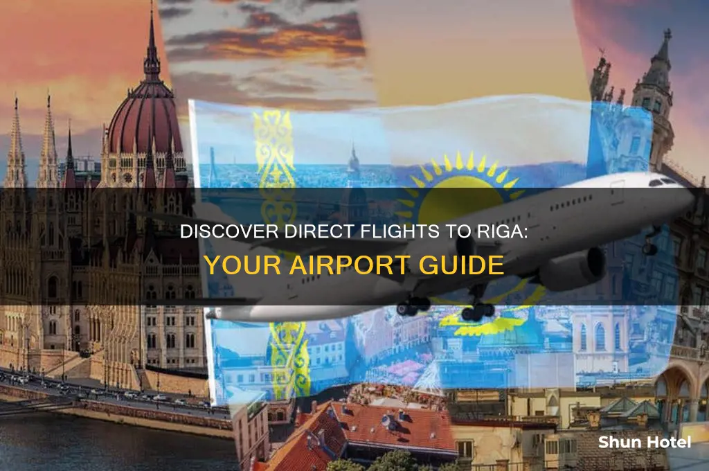 which airports fly to riga