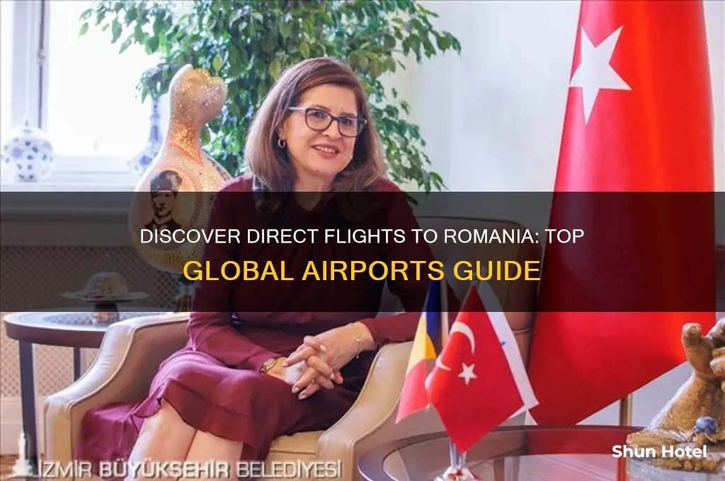 which airports fly to romania