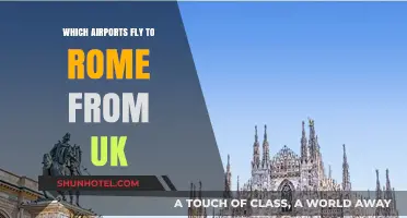 UK to Rome Flights: Top Airports for Direct Travel