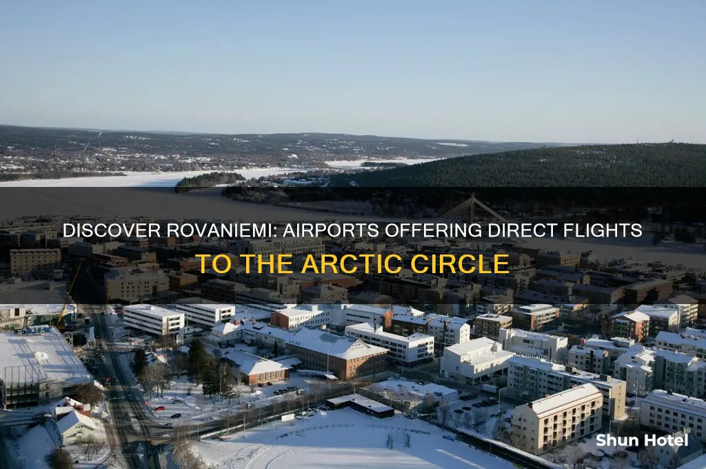 which airports fly to rovaniemi