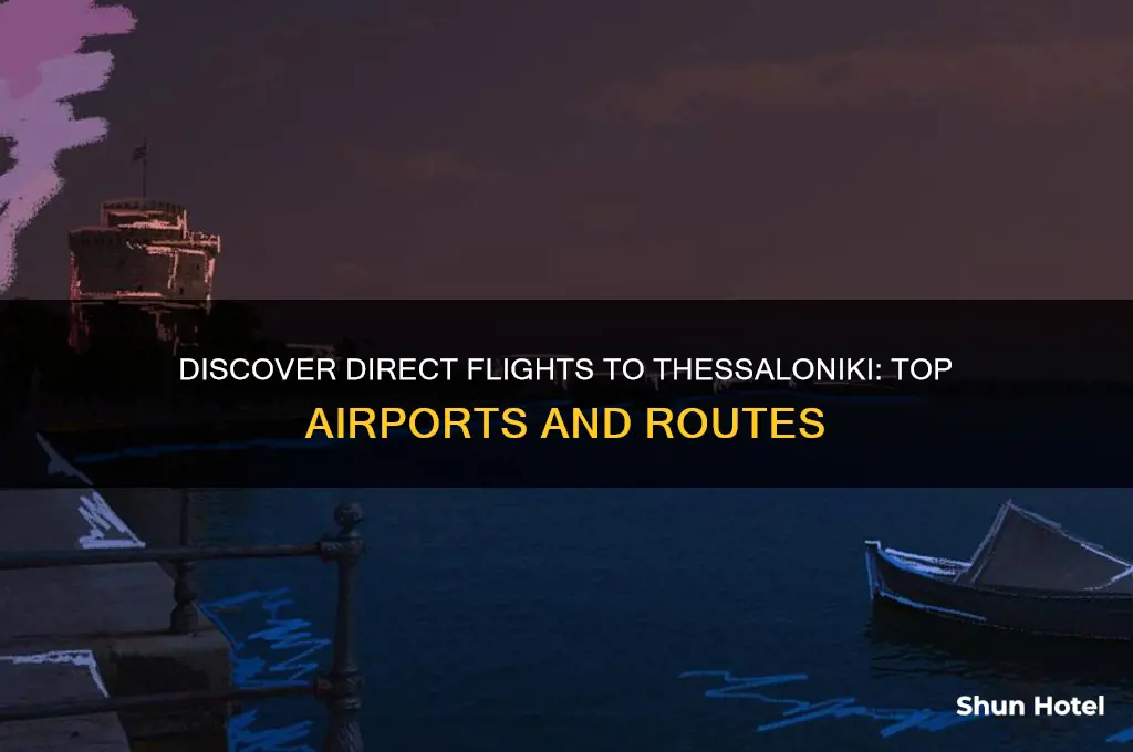 which airports fly to thessaloniki