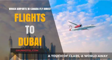 Canadian Airports with Direct Flights to Dubai