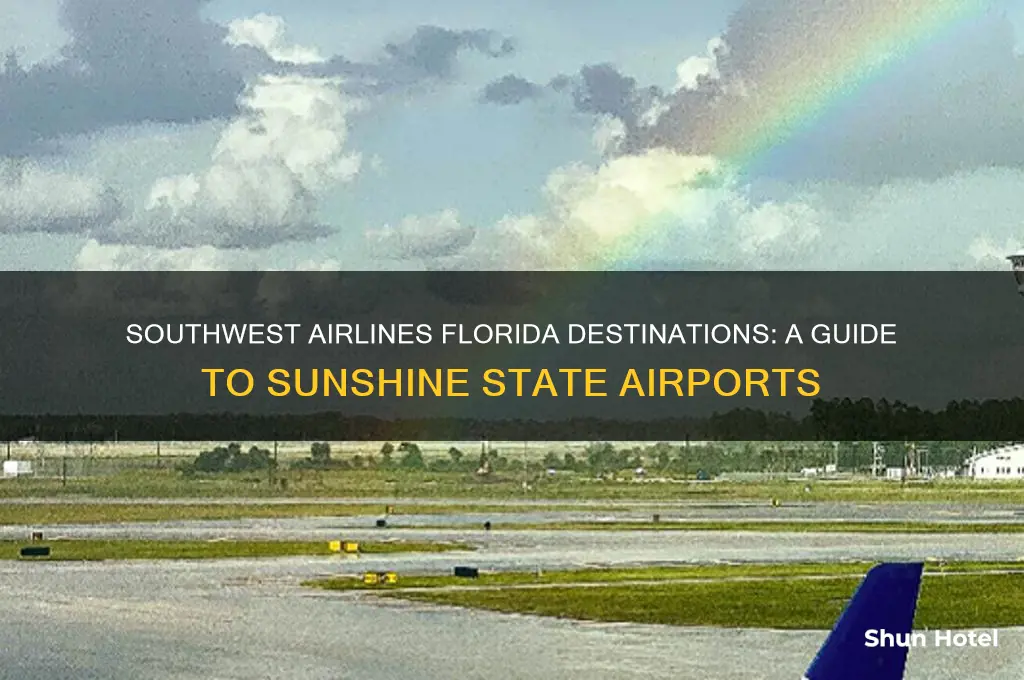 which airports in florida does southwest fly to
