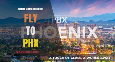 North Carolina Airports Offering Direct Flights to Phoenix, AZ