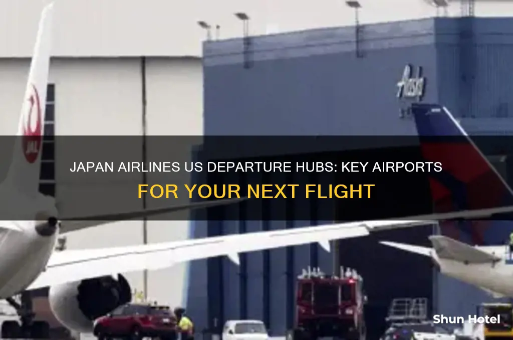 which airports in us does japan airlines fly from
