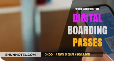 Airports Embracing Digital Boarding Passes