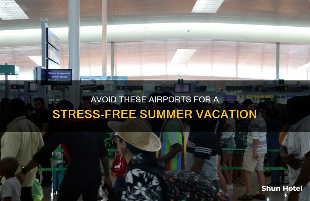 which airports to avoid this summer