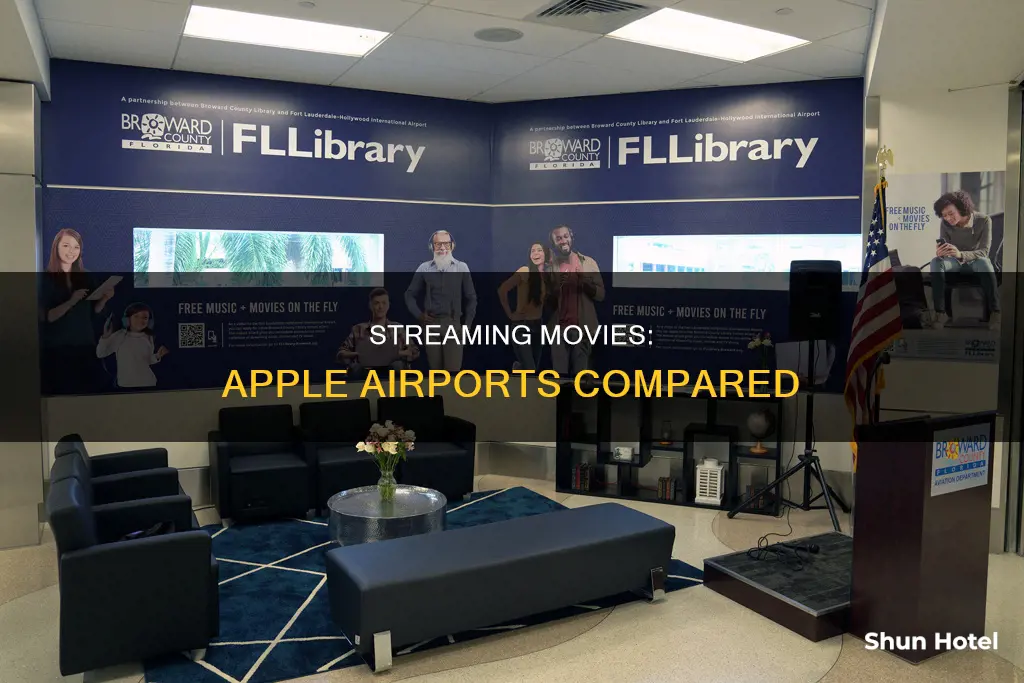which apple airport can stream movies