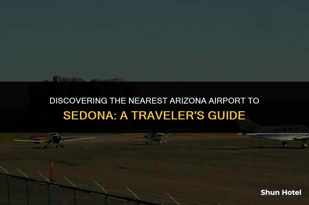 which arizona airport is closest to sedona