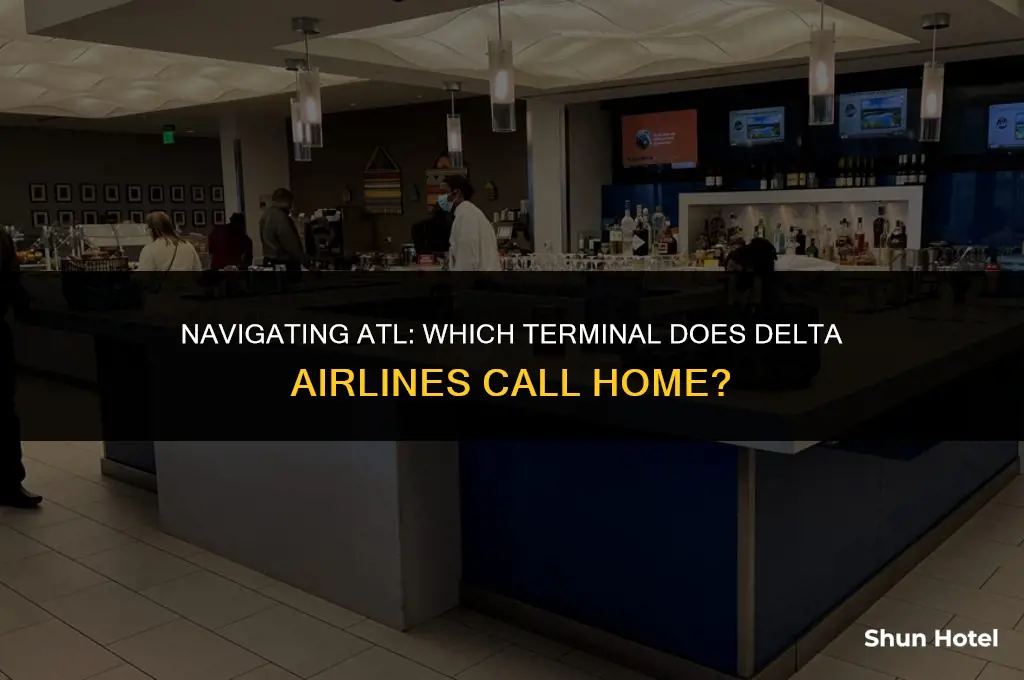 which atl airport terminal is delta