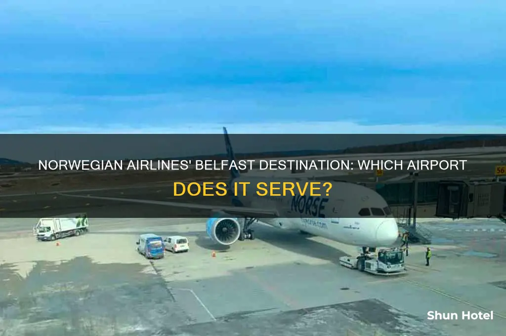 which belfast airport does norwegian fly to