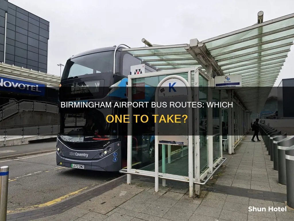which bus goes to birmingham airport