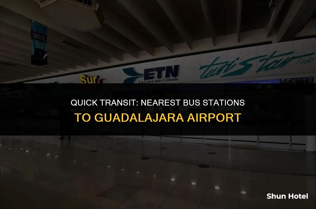 which bus station is closest to guadalajara airport