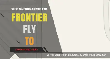 Frontier Airlines' California Destinations: Airports and Flight Options
