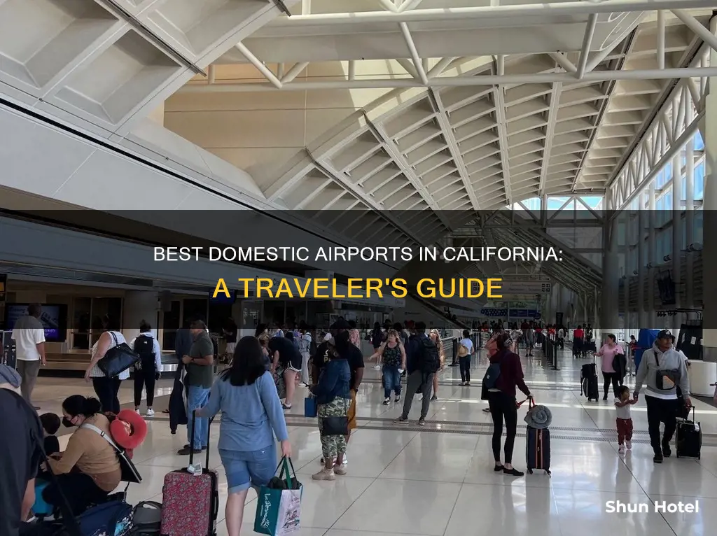 which california domestic airport to use