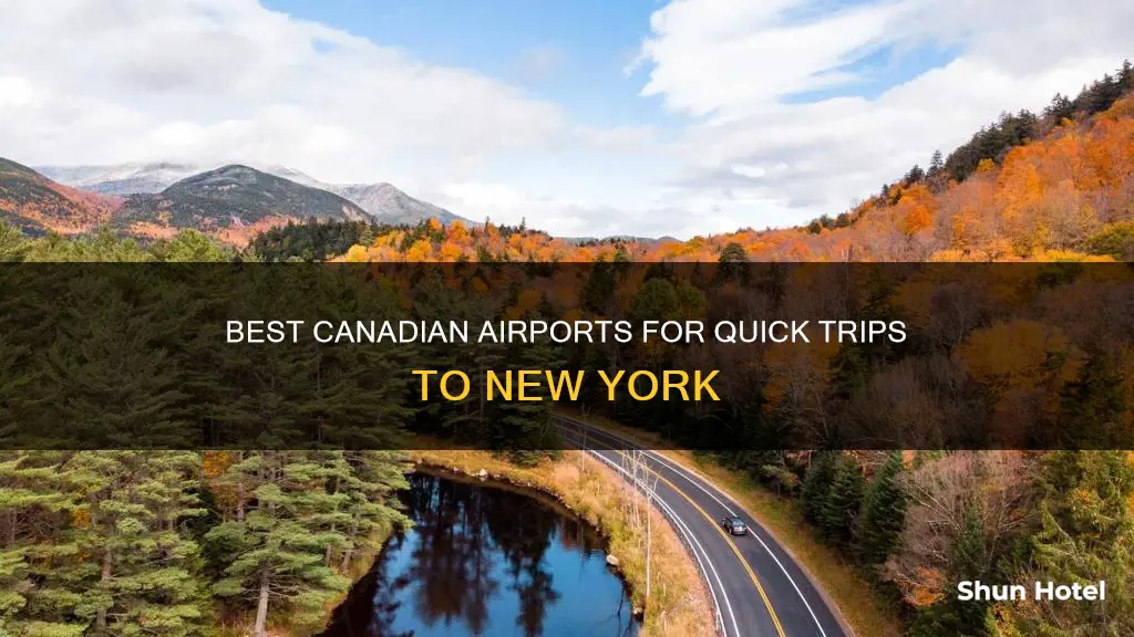 which canada airport close to ny