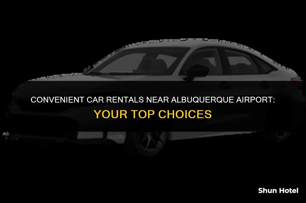 which car rental agency is closest to albuquerque airport