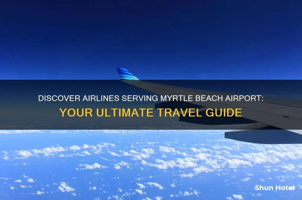 which carriers fly into myrtle beach airport