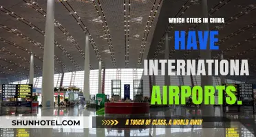 China's Global Gateways: Cities with International Airports Revealed