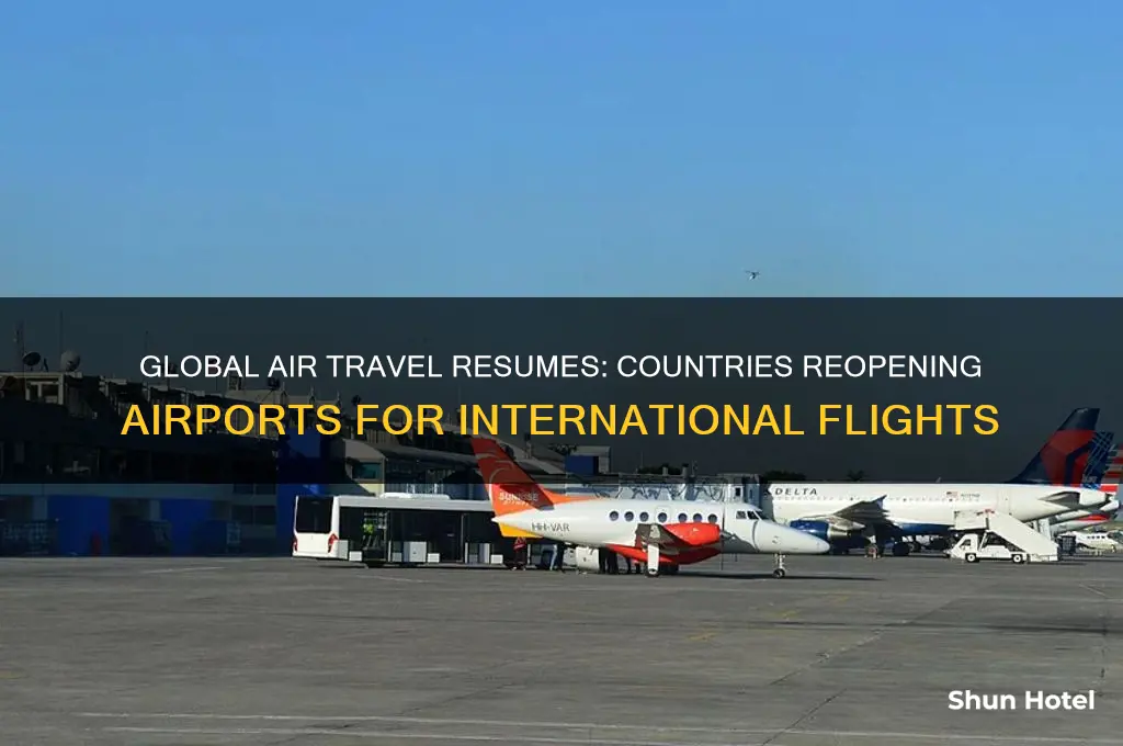 which countries opened their airports