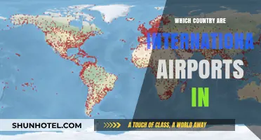 Exploring the Global Locations of International Airports Worldwide