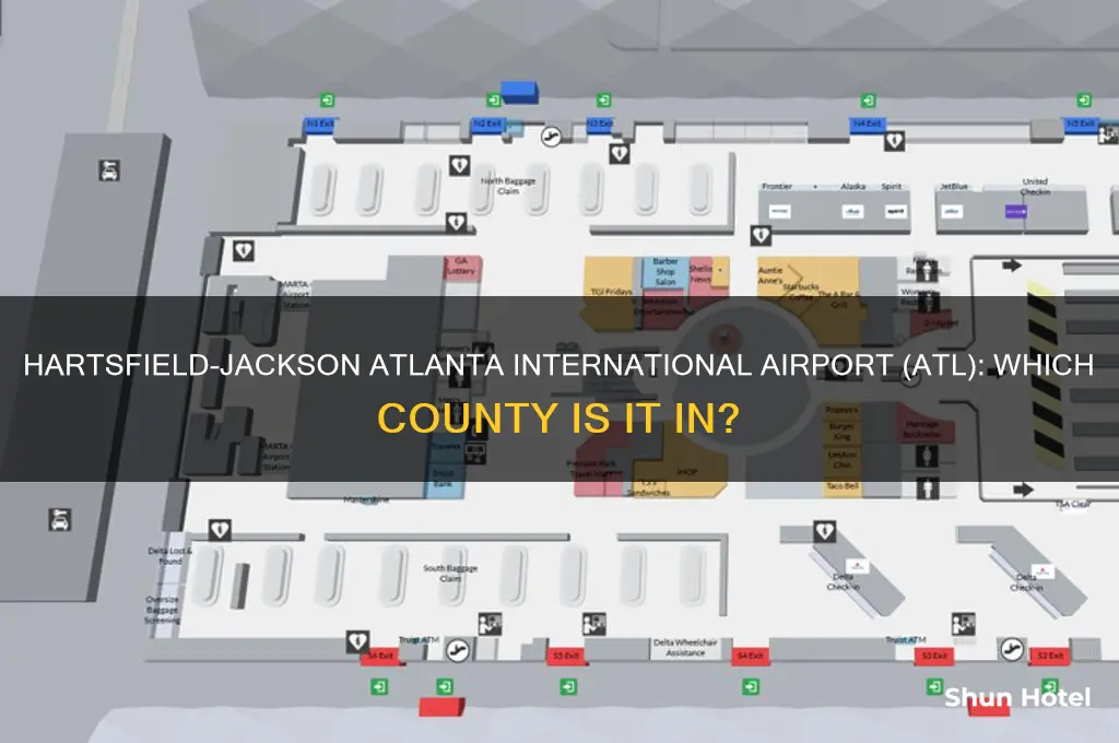 which county is hartsfield-jackson atlanta international airport atl