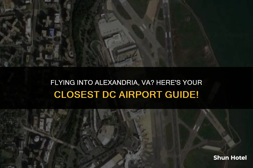 which dc airport is closest to alexandria va