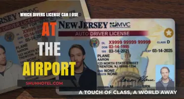 Divers Licenses: Airport-Approved IDs