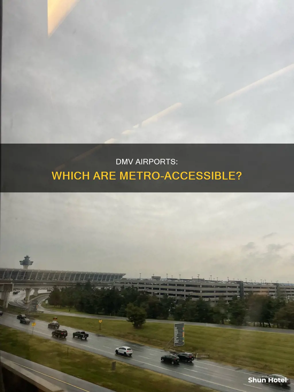 which dmv airport is metro accessible