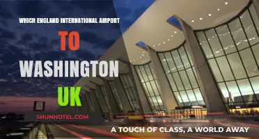 Best England International Airports for Flights to Washington, UK
