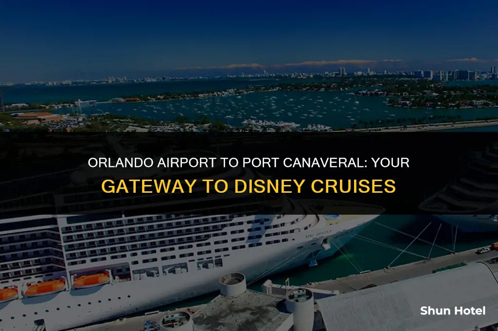 which florida airport is closest to disney cruise port canaveral