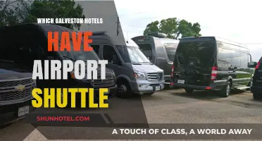 Galveston Hotels: Airport Shuttle Availability