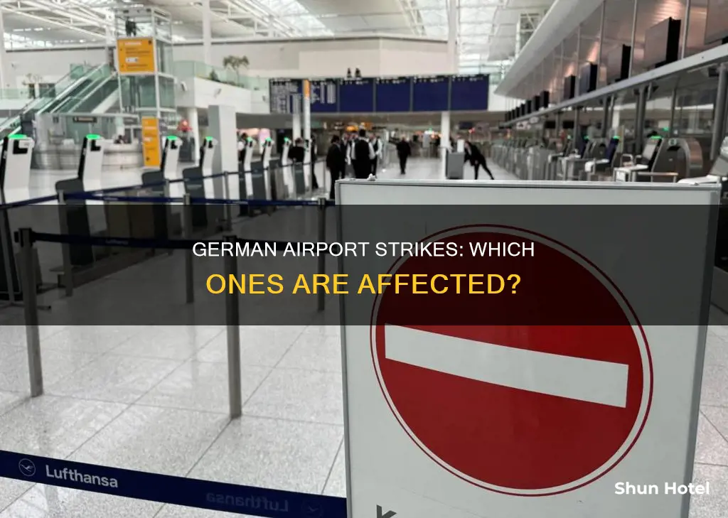 which german airports are on strike
