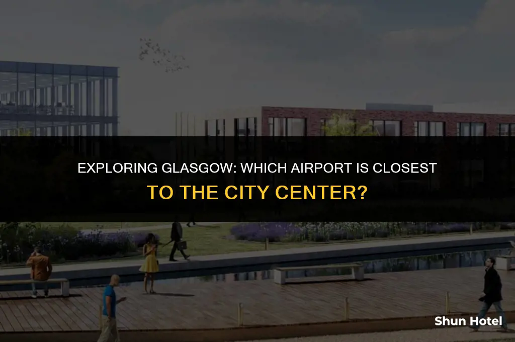 which glasgow airport is closest to glasgoe city center