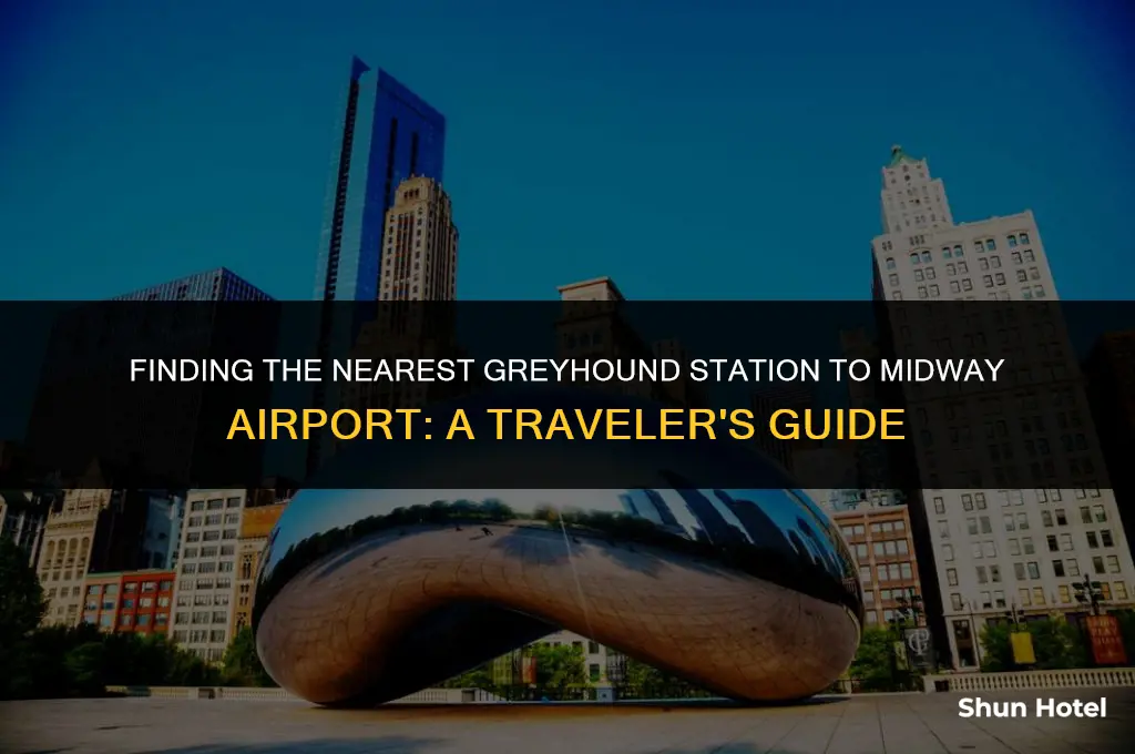 which greyhound station is closest to midway airport