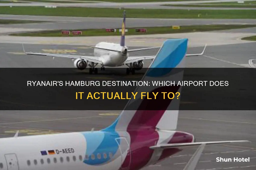 which hamburg airport does ryanair fly to
