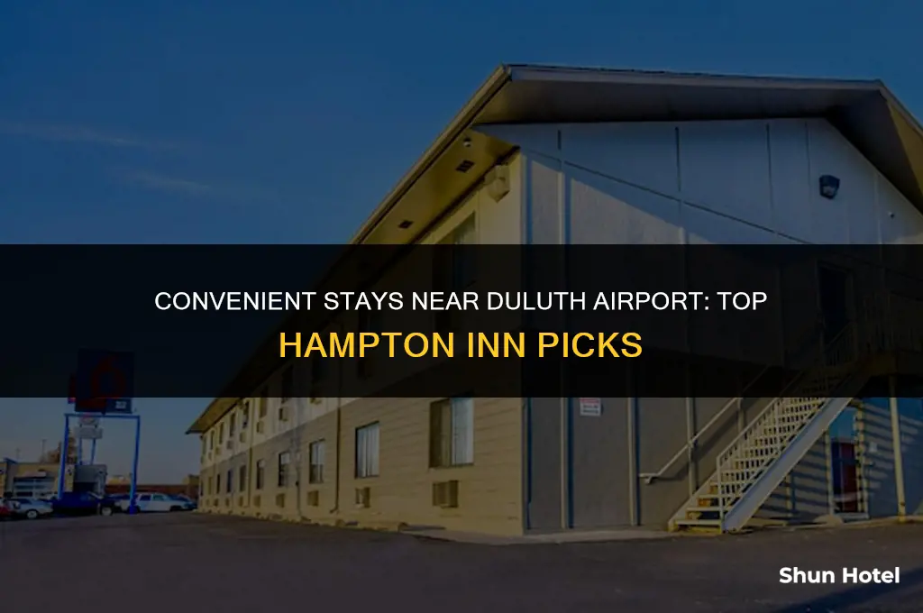 which hampton inn is closest to the duluth airport