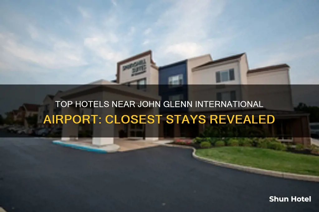 which hotel is closest to john glenn international airport